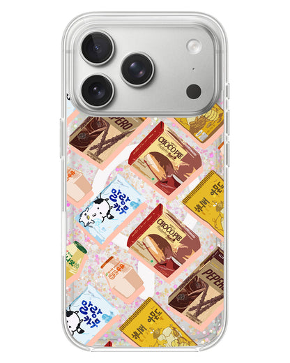 iPhone Glitter Case - K Snack