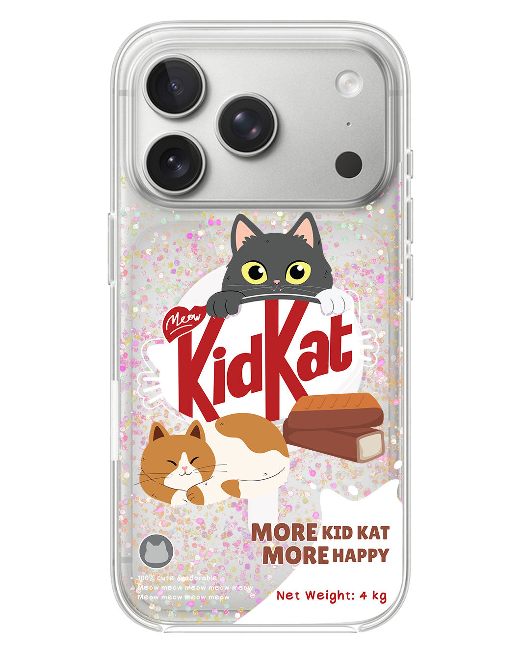 iPhone Glitter Case - Kidkat