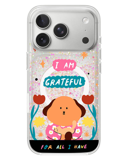 iPhone Glitter Case - Kiku And The Cat