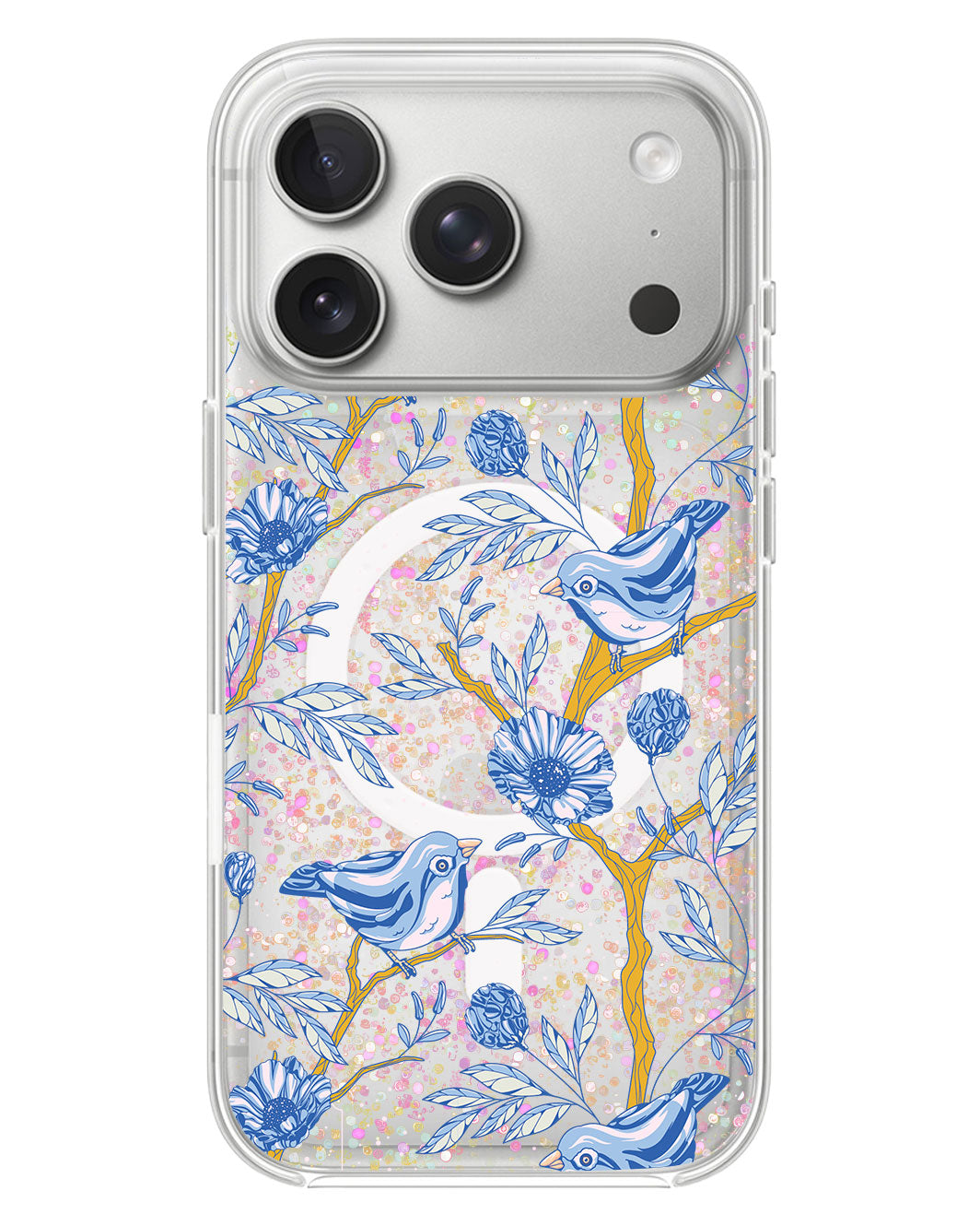 iPhone Glitter Case - Lovebird 10.0
