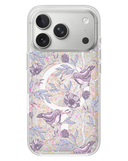 iPhone Glitter Case - Lovebird 15.0