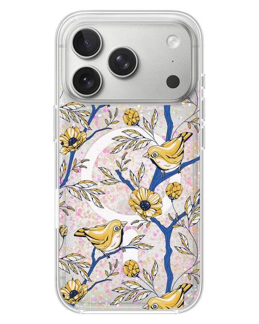 iPhone Glitter Case - Lovebird 16.0