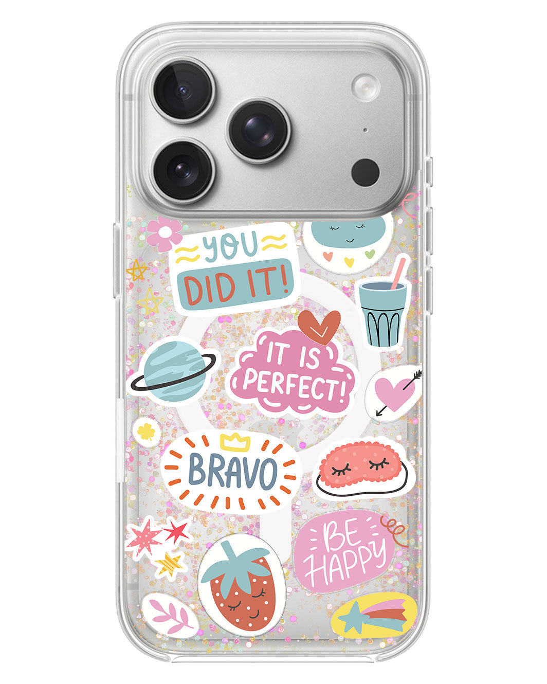 iPhone Glitter Case - Motivation 1.0