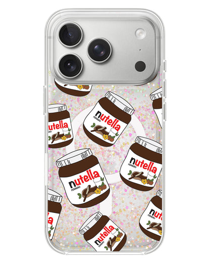 iPhone Glitter Case - Nutella