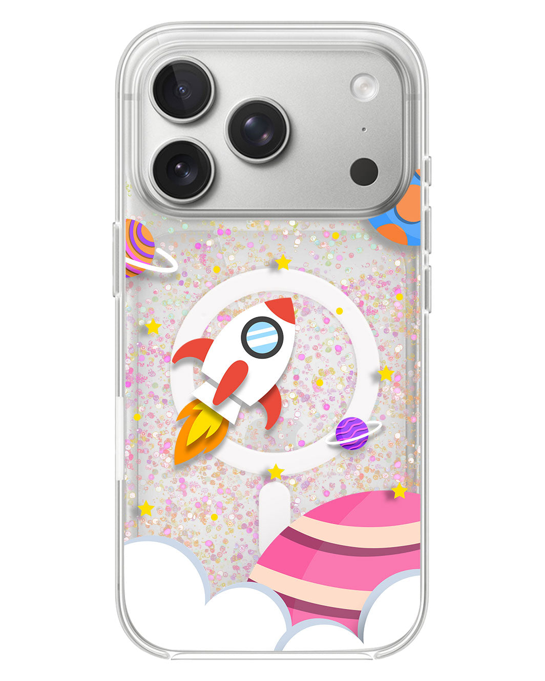 iPhone Glitter Case - Neverland