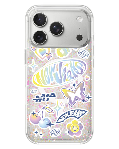 iPhone Glitter Case - NewJeans OMG 1.0