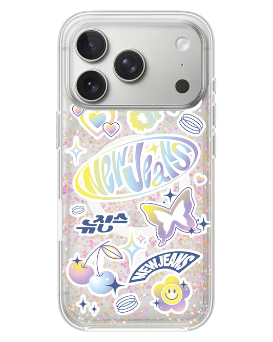 iPhone Glitter Case - NewJeans OMG 1.0