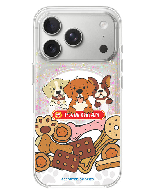 iPhone Glitter Case - Pawguan Dog