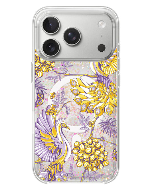 iPhone Glitter Case - Peacock 3.0
