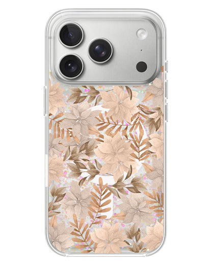 iPhone Glitter Case - Rustic Lily