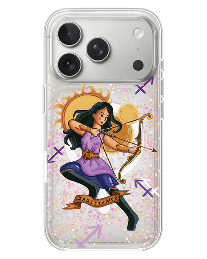 iPhone Glitter Case - Sagitarius