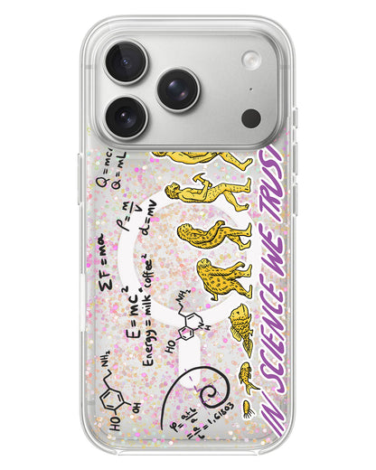 iPhone Glitter Case - Science 1.0