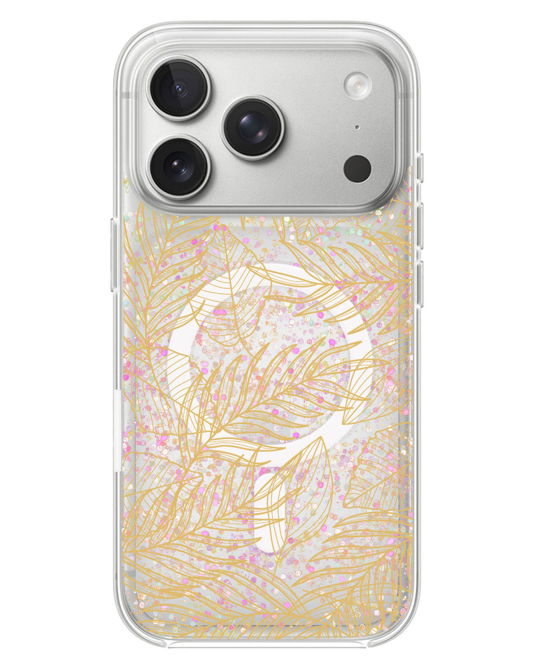 iPhone Glitter Case - Sketchy Tropical 1.0