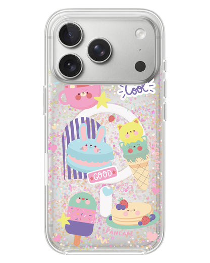 iPhone Glitter Case - Sweet Cafe