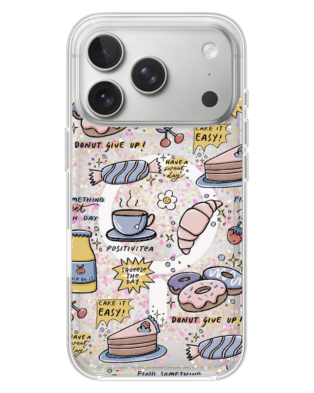 iPhone Glitter Case - Sweets