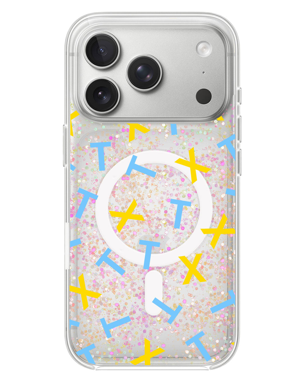 iPhone Glitter Case - TXT Monogram