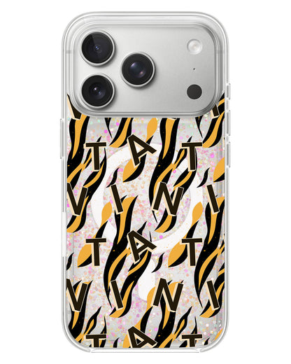 iPhone Glitter Case - Tiger Monogram 1.0