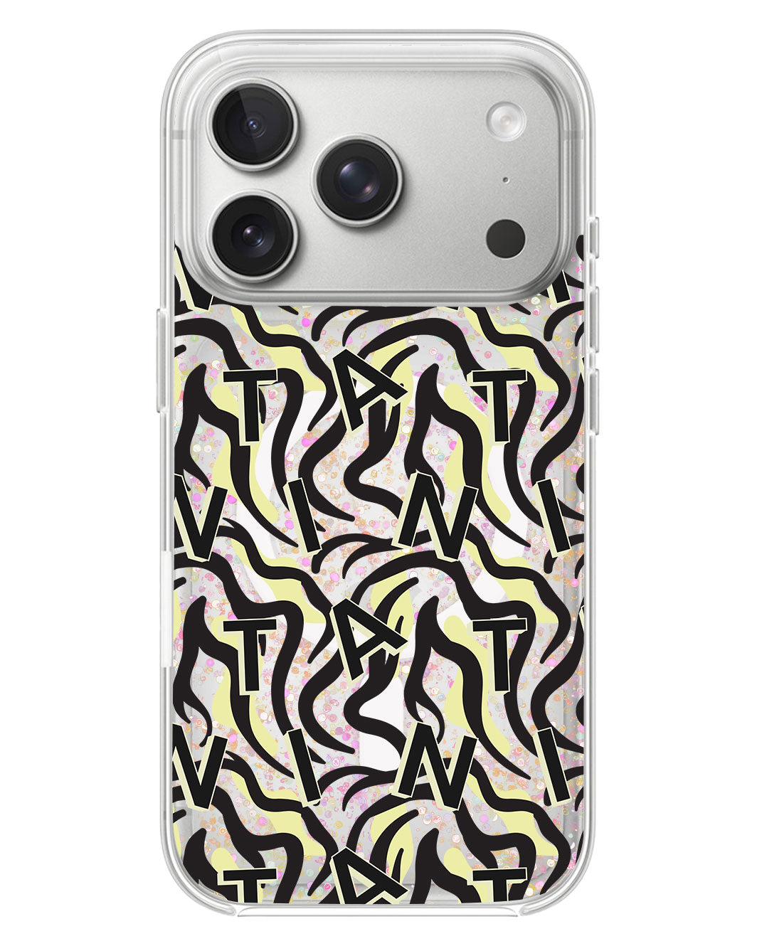 iPhone Glitter Case - Tiger Monogram 3.0