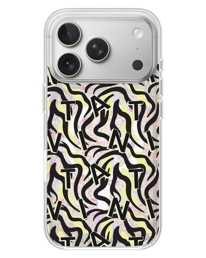 iPhone Glitter Case - Tiger Monogram 3.0