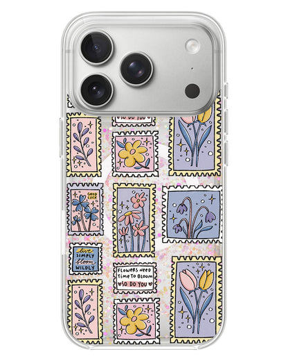 iPhone Glitter Case - Time To Bloom