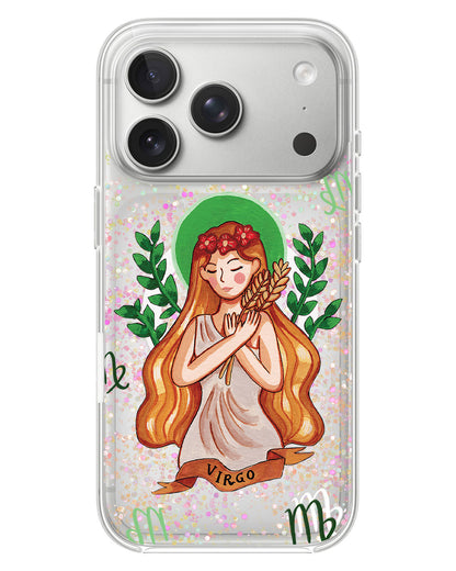 iPhone Glitter Case - Virgo