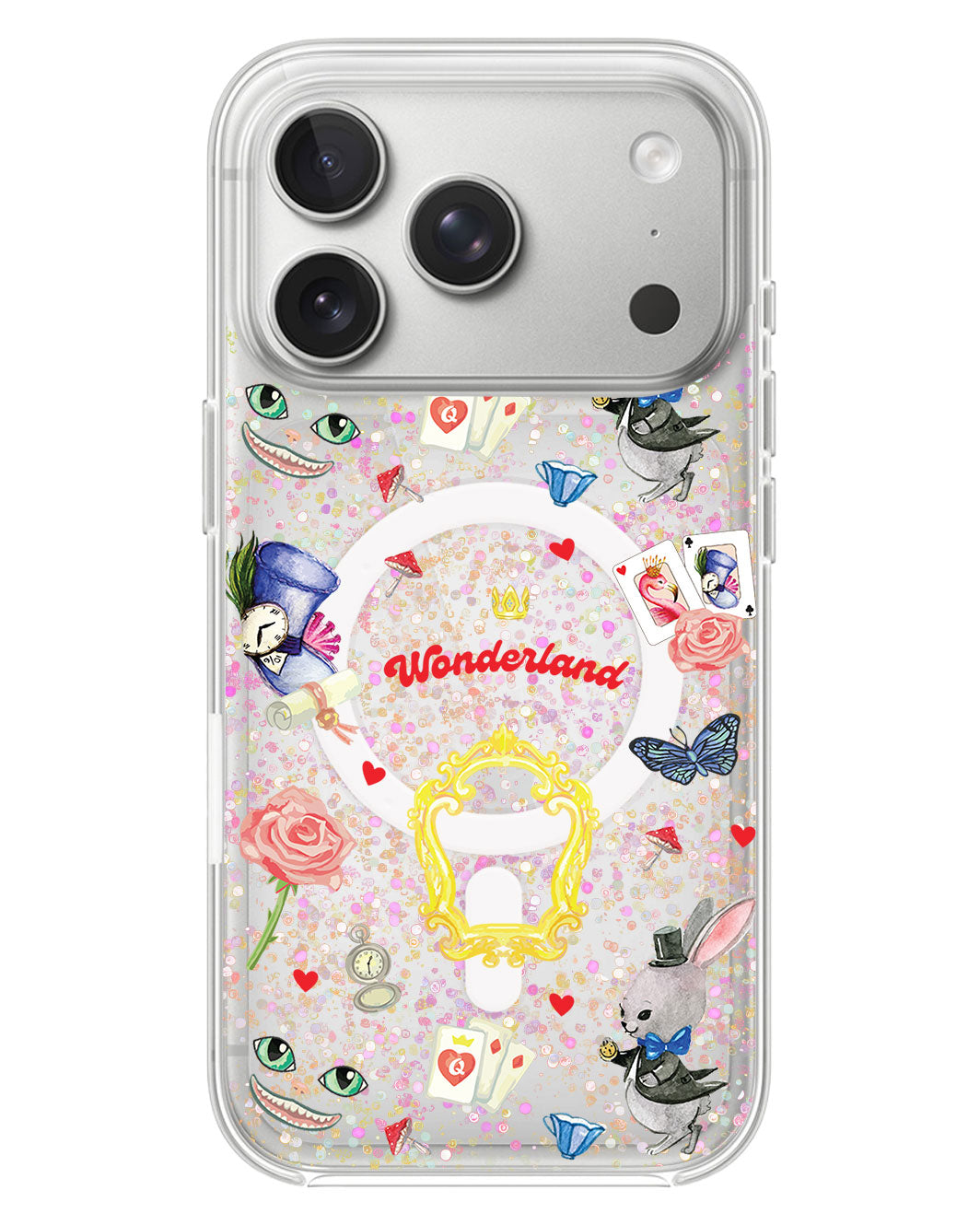 iPhone Glitter Case - Wonderland