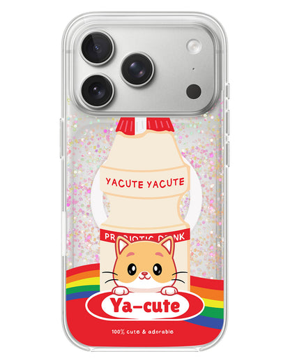 iPhone Glitter Case - Yacute Cat