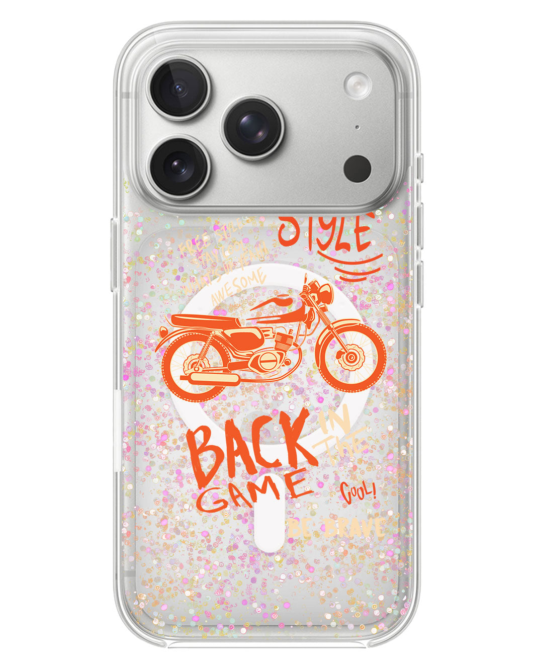 iPhone Glitter Case - Back In The Game