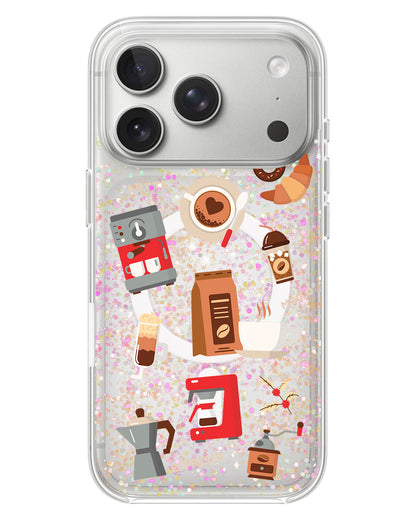 iPhone Glitter Case - Barista
