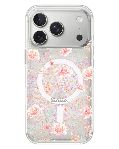 iPhone Glitter Case - Botanical Garden 4.0