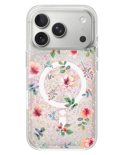 iPhone Glitter Case - Botanical Garden 5.0