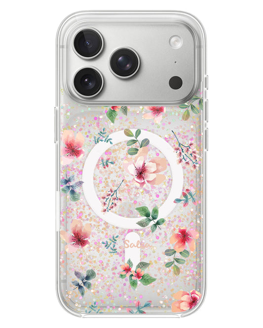 iPhone Glitter Case - Botanical Garden 5.0