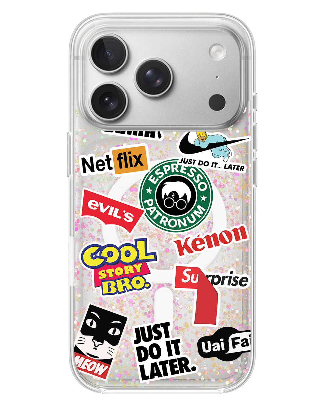 iPhone Glitter Case - Brand Parody 1.0