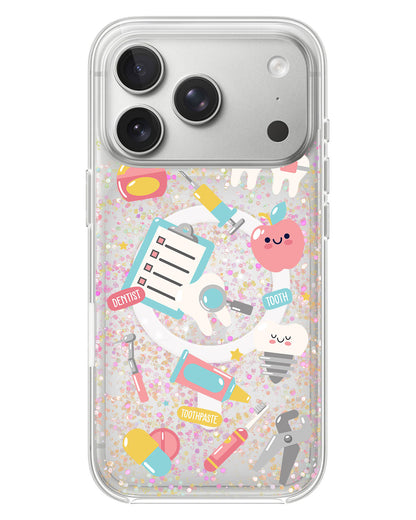 iPhone Glitter Case - Dentist