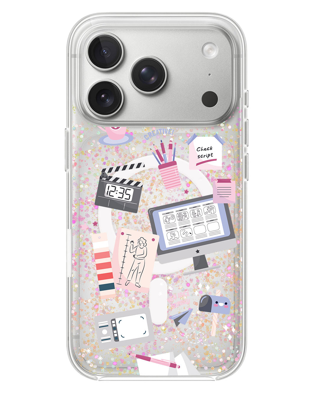 iPhone Glitter Case - Designer