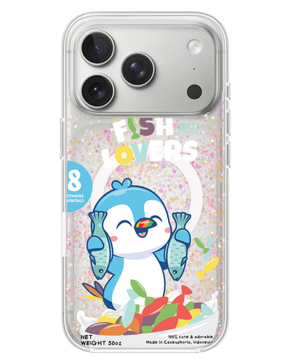 iPhone Glitter Case - Fish Lovers