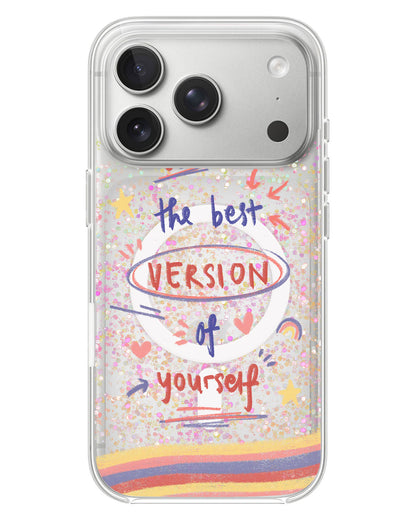 iPhone Glitter Case - Love Yourself