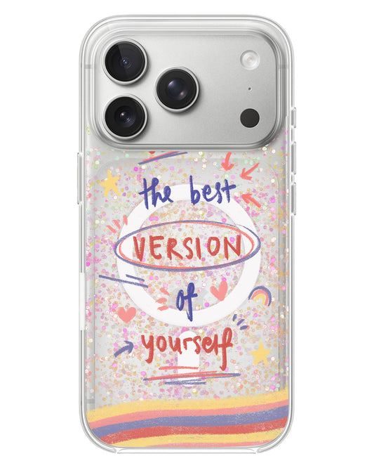 iPhone Glitter Case - Love Yourself