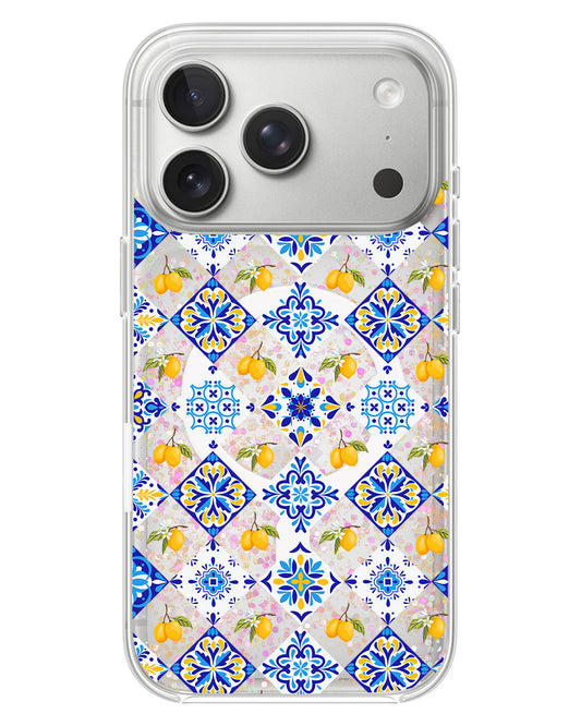 iPhone Glitter Case - Majolica Tuscany