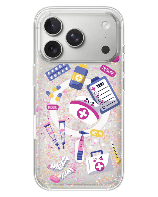 iPhone Glitter Case - Nurse