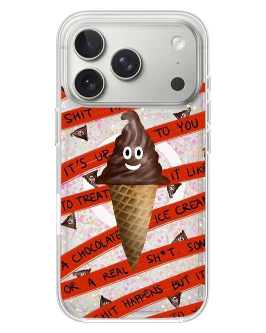 iPhone Glitter Case - Oh..Shit Happens