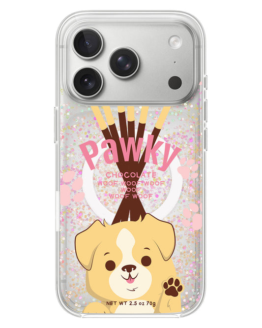 iPhone Glitter Case - Pawky Dog