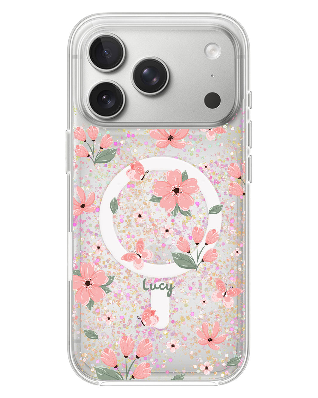 iPhone Glitter Case - Pink Delight