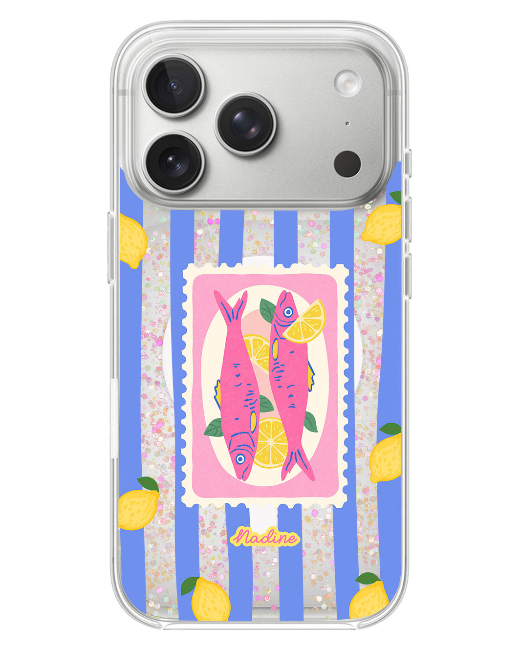 iPhone Glitter Case - Sardines 2.0