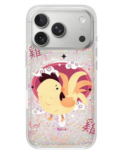 iPhone Glitter Case - Shio Rooster
