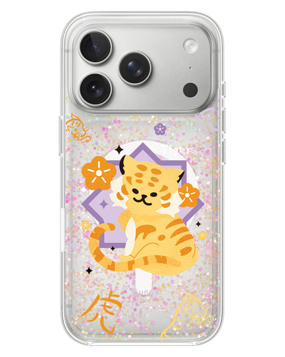 iPhone Glitter Case - Shio Tiger