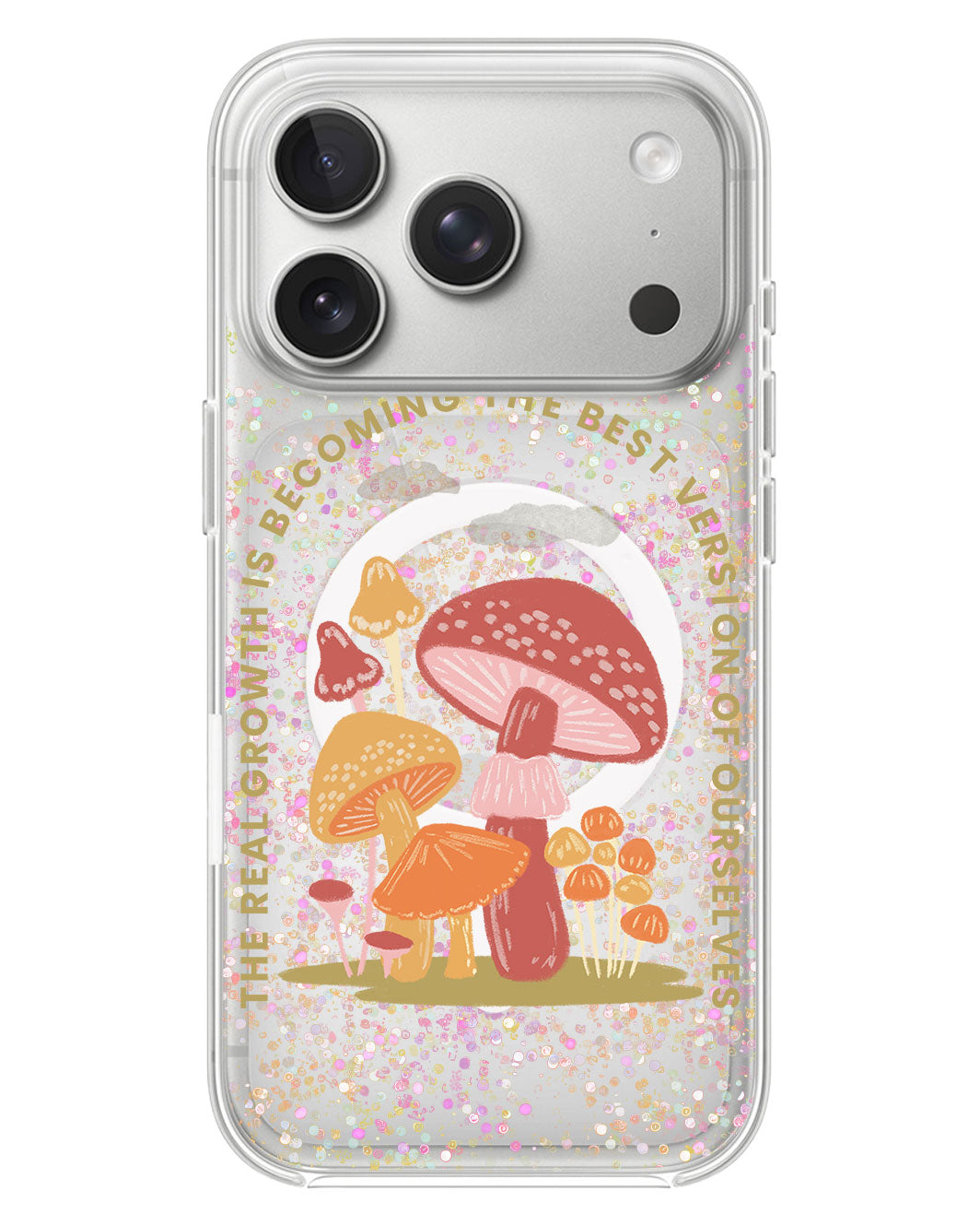 iPhone Glitter Case - The Real Growth