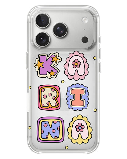 iPhone Rearguard Hybrid - Adorable Monogram 2.0