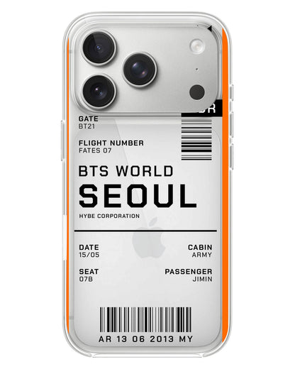 iPhone Rearguard Hybrid - BTS World Ticket