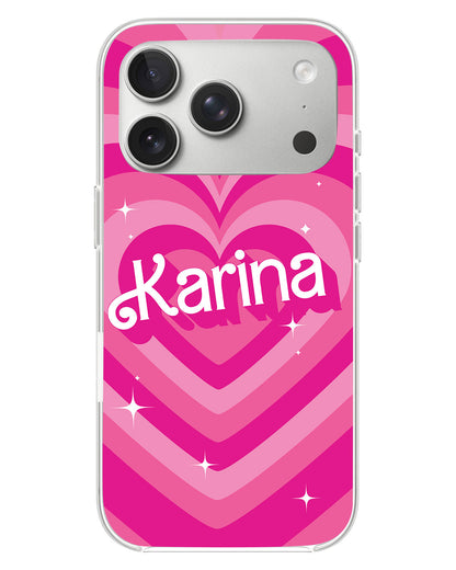 iPhone Rearguard Hybrid - Barbie Love Pattern